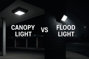Canopy Lights vs Flood Lights: What’s the Difference?