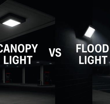 Canopy Lights vs Flood Lights: What’s the Difference?