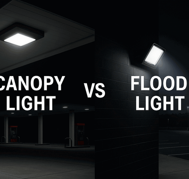 Canopy Lights vs Flood Lights: What’s the Difference?