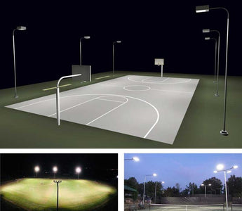 High-power LED spotlights for lighting stadium lighting instructions: