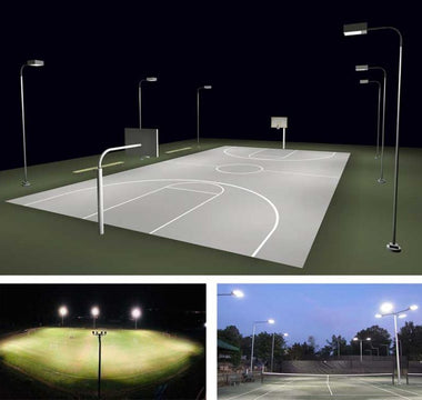 High-power LED spotlights for lighting stadium lighting instructions: