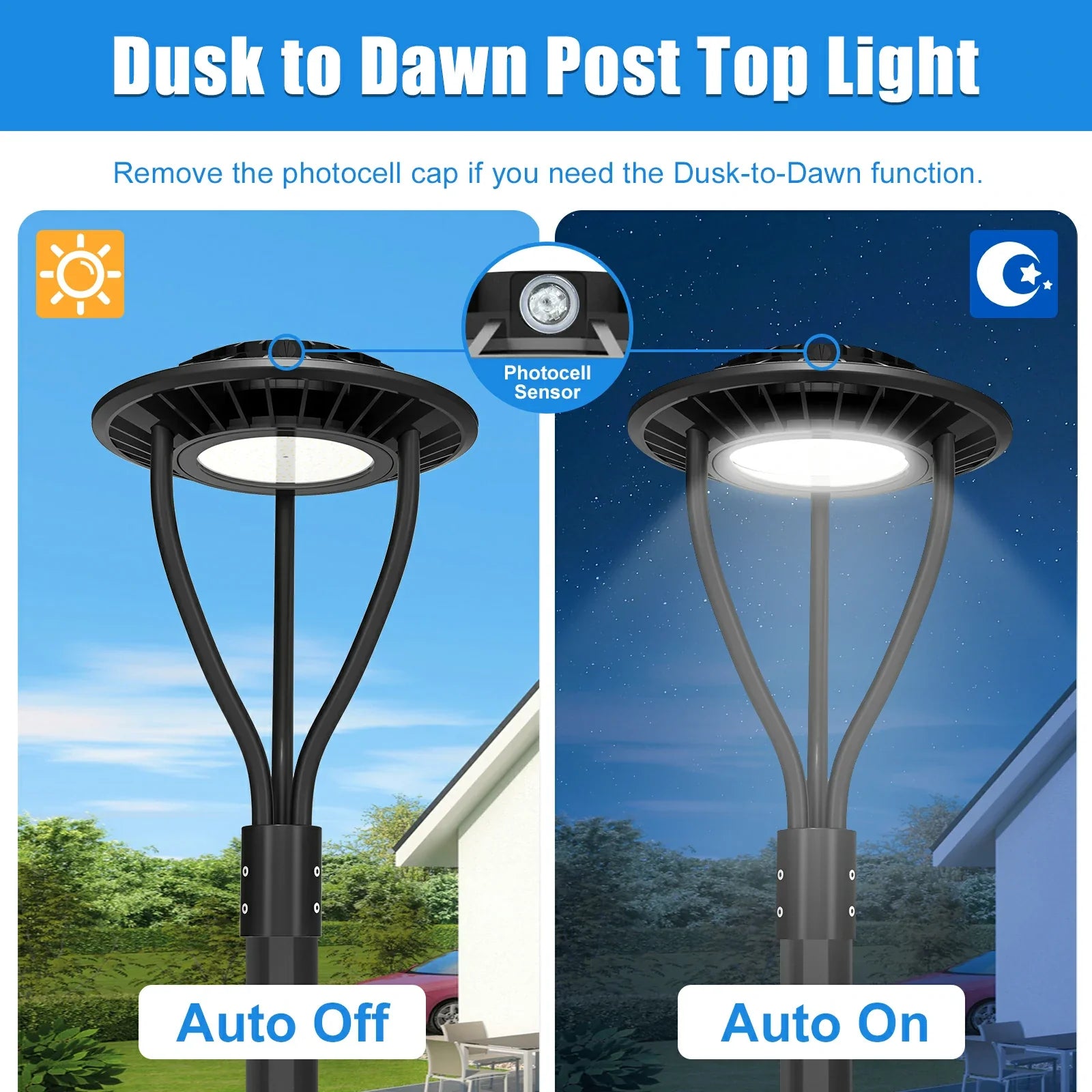 Top-Quality LED Post Top Lights for Outdoor Illumination | Cinoton ...